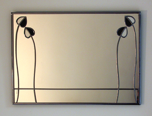 Mackintosh 'Two Buds' Black & Frost